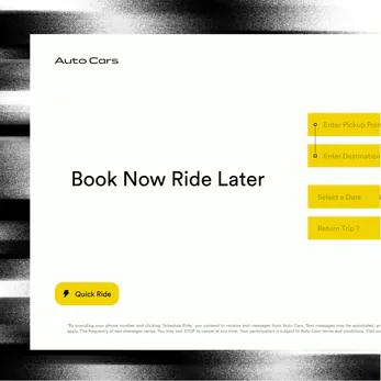 Auto Cars interface, view 3